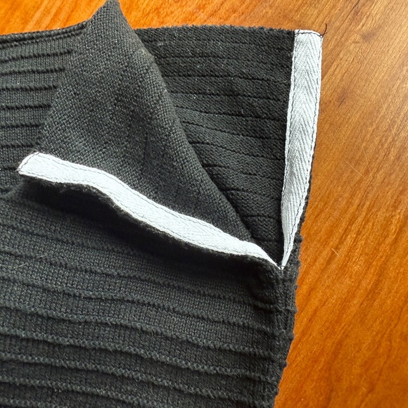 Margaret Winters Ribbed Black Tunic Sweater - M - Picture 5 of 7